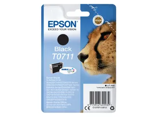 Inktcartridge Epson T0711 Zwart C13T07114012 - 1