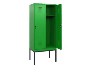 schoollocker,HxBxD 1950x800x500mm,2vak,vak B 400mm,draaigrendel - 1
