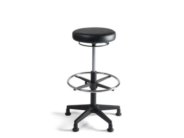 draaibare kruk,zitting HxØ 570-830x340mm,ronde zitting