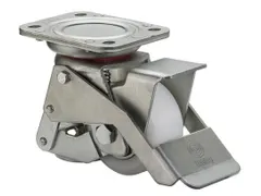 hefroller,draagverm. 350kg,polyamide wit,ØxB 75x40mm,kogellager