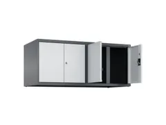 opzetkast,v. locker voor scheiding van kleding,4vak.,vak B 300mm