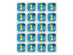 Consumptie breekmunten Combicraft 200 stuks blauw