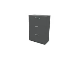 Hangmappenkast Hxbxd 1070x800x445mm 3 Laden Ms-Donkergrijs