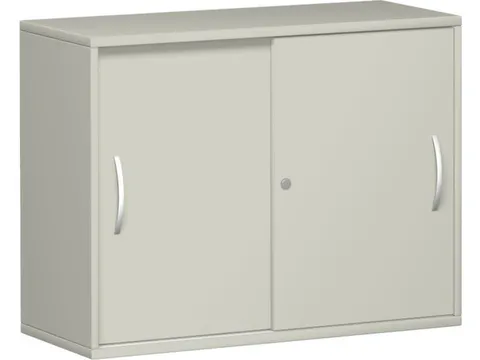 Schuifdeurkast 770x1000x430mm Romp Lichtgrijs Decor Front Lichtgrijs