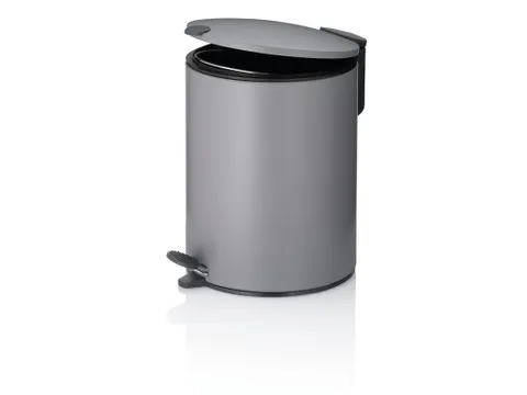 Mats Pedaalemmer 5 Liter Grijs Kela