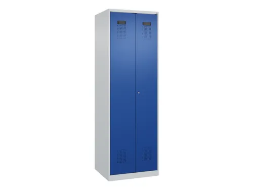 locker voor scheiding van kleding,HxBxD 1850x600x500mm,2vak