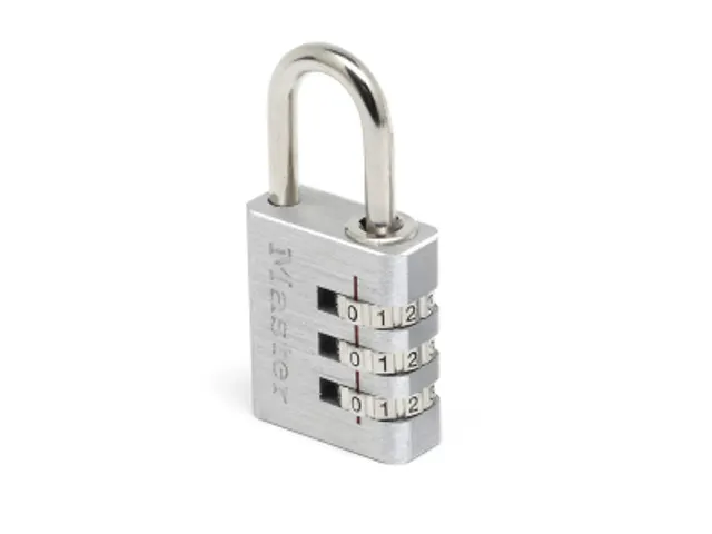 Cadenas Master Lock à combinaison aluminium 30mm