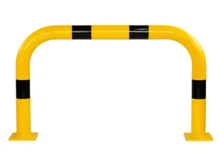 aanrijdbeschermingsbeugel,v. binnen/buiten,HxBxD 600x1000x160mm,staal - 1