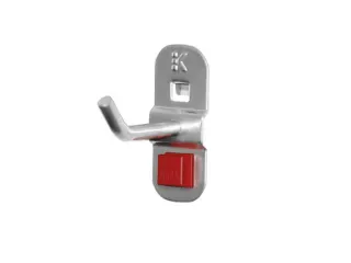 Abax-Haken Voor Geperforeerde Platen L 150mm Einde Schuin - 1