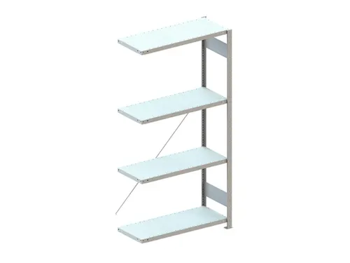 magazijnstelling,aanbouwveld,HxBxD 2000x1006x436mm,vakl. 150kg