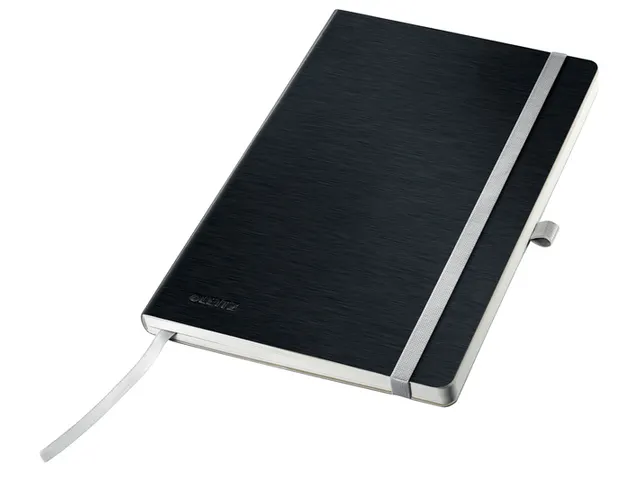Carnet de notes Leitz Style A5 ligné 160 pages 100g noir