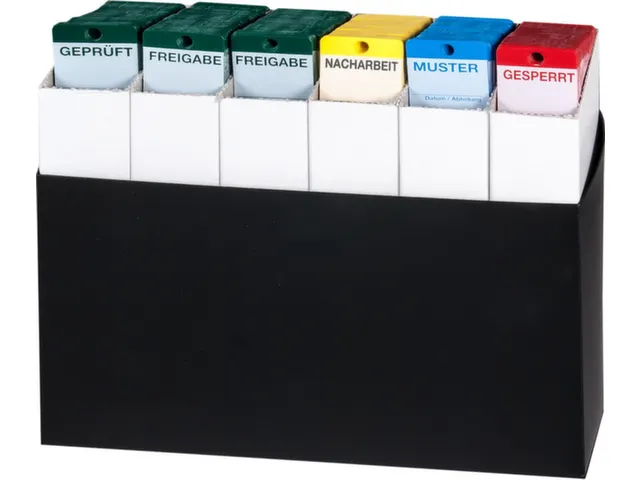 remorque 600 étiquettes 1 distributeur PP triés selon les couleurs