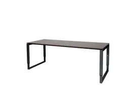 Domino Plus Bureau Hoogte Verstelbaar 2000x800mm Robson Eiken Zwart
