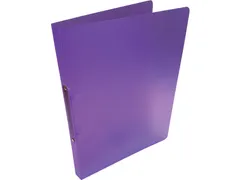 ringmap voor A4 PP 2 ringen 16 mm transparant paars