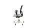 Bureaustoel EN1335 Linea Omnia 01 zwart/grijs met 3D armleuning en alu - 4