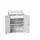lessenaarkast 1130x800x550mm legbord en lade RAL7035