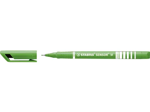 Fineliner STABILO Sensor 187/43 medium lichtgroen