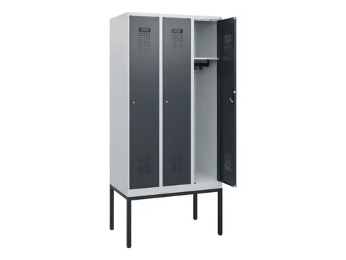 schoollocker,HxBxD 1950x900x500mm,3vak,vak B 300mm,cil.-slot