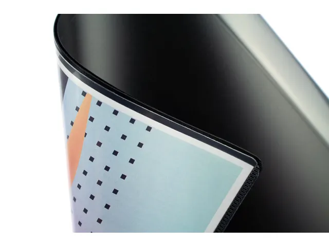 Showalbum Kangaro A4, PP, 30 tassen, zwart met insteek