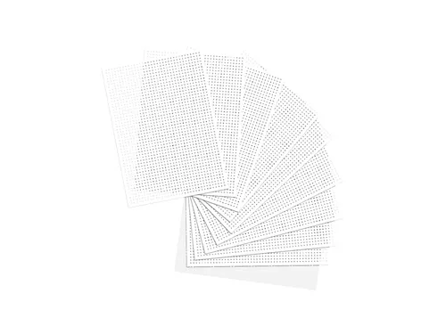 Borduurkaarten Folia 17.5 x 24.5cm 300gr 40 vel wit