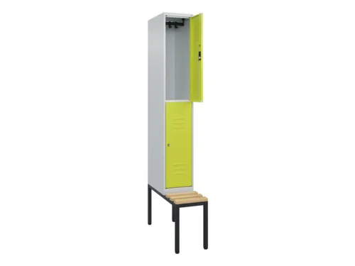 Dubbeldekse dekenkist,HxBxD 2120x300x815mm,1x2vak.,vak B 300mm