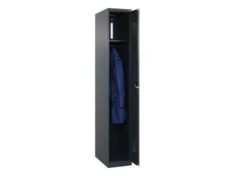 locker,HxBxD 1850x300x500mm,1vak,vak B 300mm,cil.-slot,staand op vloer
