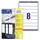 Rugetiket Avery Zweckform smal 192x34mm Wit L6060 800 stuks