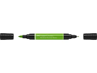 Tekenstift Faber-Castell Pitt Artist Pen duo marker 112 loofgroen - 3