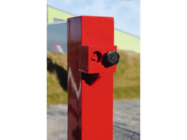 Draaibare Slagboom 2-Delig Lichte Breedte 2x 3 05m Zwenkbaar