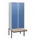 locker met bank,HxBxD 1950x800x815mm,2vak,vak B 400mm,cil.-slot