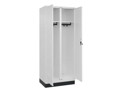 locker voor scheiding van kleding,HxBxD 1950x800x500mm,2vak