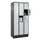 lockerkast,HxBxD 1950x900x500mm,3x5vakken,vak B 300mm,cil.-slot,sokkel