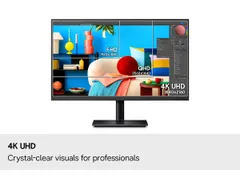 32 inch, 4K (3840 x 2160), IPS, 60 Hz, HDR10, USB, KVM, DP, HDMI, LAN,