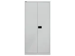 kantoorkast openslaande deuren HxBxD 1950x914x400mm Stalen lichtgrijs