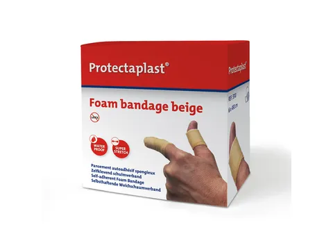 Foamverband Protectaplast beige 6cmx4,5m
