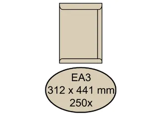 Envelop Quantore Akte Ea3 312x441mm 120gr Cremekraft Gegomd - 1