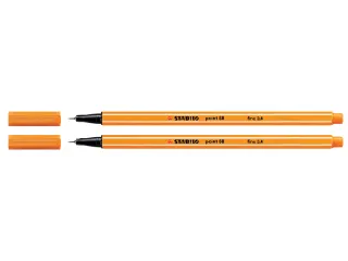 Fineliner STABILO point 88/89 donker oker 0.4mm - 1