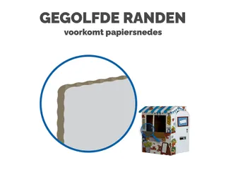 Kartonnen Marktkraam XL Bankers Box Play inkleurbaar - 4