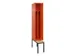 locker met bank,voor scheiding van kleding,HxBxD 2120x300x815mm,1vak