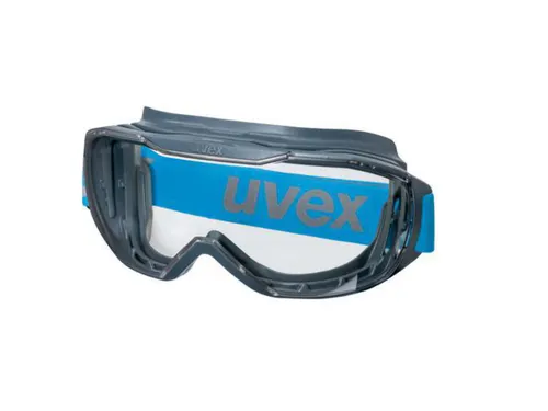 Uvex Megasonic 9320265 ruimzichtbril, heldere lens, anti-condens