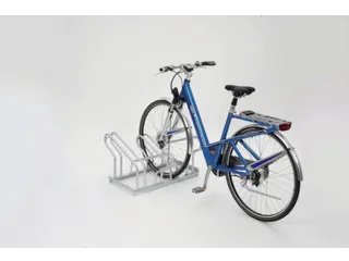 Fiets-beugelrek L 700mm 2x2plaatsen Dubbelzijdig Schroefbaar - 1