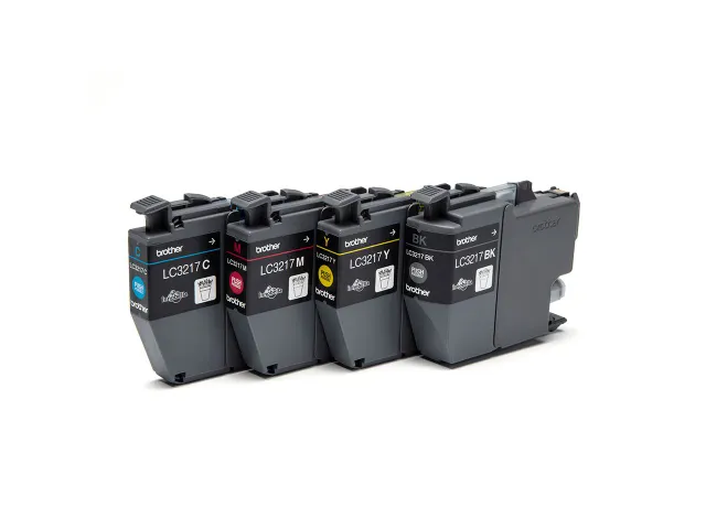 Cartouche d’encre LC-3217 noir + 3 couleurs