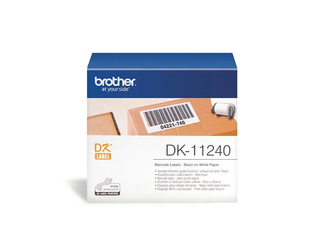 Etiket Brother Label Printer Barcoding 51x102 Mm Wit DK-11240