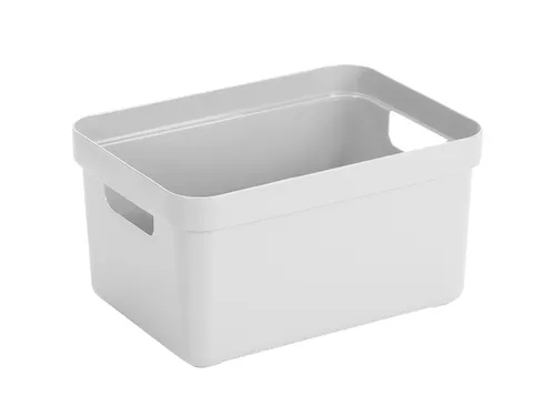 Sigma Home opbergbox 5L wit - 25,2x17,5x12,2cm