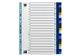 Intercalaires Oxford A4+ 11 trous 20 onglets A-Z PP couleur