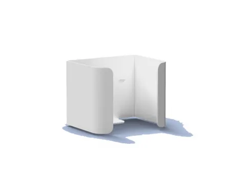 Toiletpapier Reserverolhouder Uno Wit