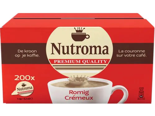 Koffiemelkcups Nutroma 200x7.5gr