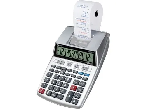 Canon P23-DTSC calculator Desktop Rekenmachine met printer Zilver