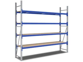 breedvakstelling,grondveld,HxBxD 2500x2820x600mm,vakl. 500kg - 2