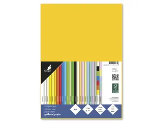 Papier Kangaro A4 80grs goudgeel pak 100 vel - 2